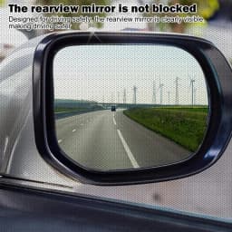 Car Window Sunshade Net Privacy Protection Netting Sun Block Screen Car Side Window Mesh Screen Net For Off-Road Vehicles Sedans