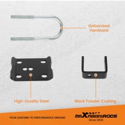 3" Front Lowering Coil Springs 5" Rear Drop Flip Kit For Ford Ranger 1983-1997