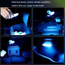 LED Flashing Lights For Car 7 Colors USB Rechargeable Lights High Brightness LED Anti-Collision & Warning Lights For Motorcycles