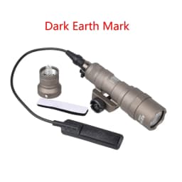 Tactical M300B M300 Scout Light HK416 AK47 Rifle Surefir WeaponFlashlight LED Hunting Torch Momentary Pressure Pad Switch