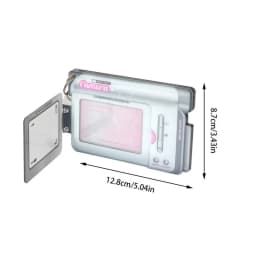 Kawaii 3-inch Acrylic DV Type Kpop Photocard Holder Photo Card Holder Bag Pendant School Stationery