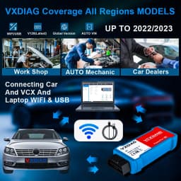 VXDIAG VCX NX500 For Ford/Mazda 2 in 1 IDSV129 J2534 ECU Programming Coding OBD2 scanner programmer diagnostic tools Free update