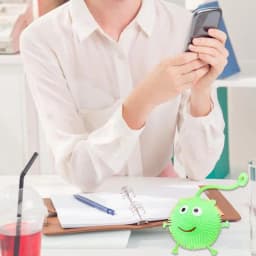 LED Bouncy Ball Glowing Sensory Ball Smile Face Flashing Toy Light Up Mouse Responsive Ball For Boys And Girls Party Favor