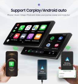 Hizpo 8 Cores Carplay Car Radio Android Auto Multimedia Player For KIA K2 RIO 4 2017-2019 2 Din GPS Navigation Stereo 8G 128G