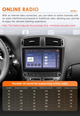 Hizpo Android 14 Car Radio 2 Din Auto Player For Lexus IS250 200 300 350 2006-2012 Stereo Apple Carplay GPS Navigation AI Voice