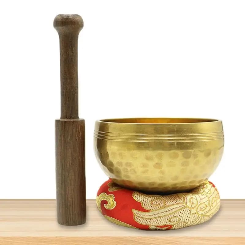 Tibetan Singing Bowl Set Meditation Sound Bowl With Wooden Strike And Pad Meditation Bowl For Meditation Yoga Meditation Gifts