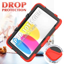 Kickstand Case for iPad 10th 2022 10.2inch iPad 8th 7th Gen 2020 Mini 46 Shock Dirt Proof Silicone Rugged Stand Cover Hard Case