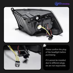 Auto Parts For Dodge RAM Headlights 2009-2018 1500 2500 3500 latest Styling LED DRL Three Projector Car Accesorios Modified