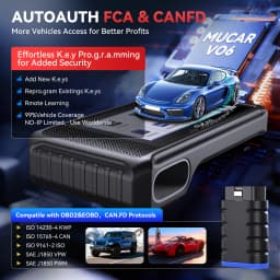 Global Version MUCAR VO6 OBD2 Scanner 32GB All Systems Diagnostic 28 Reset Auto VIN EPB/BMS/SAS/ABS Sevice Lifetime Free Update