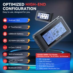 Global Version MUCAR VO6 OBD2 Scanner 32GB All Systems Diagnostic 28 Reset Auto VIN EPB/BMS/SAS/ABS Sevice Lifetime Free Update