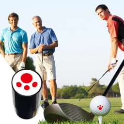 Golf Ball Stamper Waterproof Low-Odor Colorfast Stamp Pad Quick-Drying Ink For Stamps Rubber Stamp For Paper Wood Fabric Golf