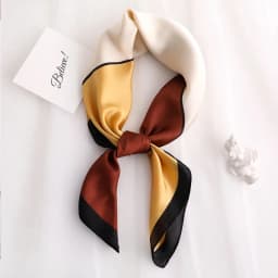 Scarf Women Silk Satin Women Bandana Silk Scarves Scarf for Women Neckerchief Luxury Scarf Foulard Laven Official Store WJ002