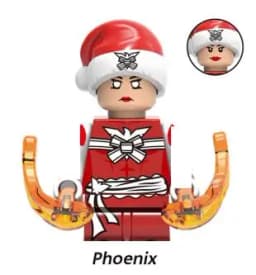 Christmas Blocks Toys Santa Claus Reindeer Action Figures Building Bricks Toy Gift