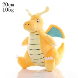 20cm Dragonite Plush Toys Pokemon Pikachu Squirtle Bulbasaur Charmander Gengar Eevee Dragonite Stuffed Toys Xmas Kid Gift