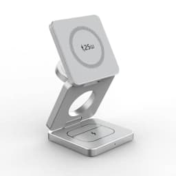 Qi2/Qi1 3 in 1 15W Magnetic Wireless Charger for Iphone 17 16 15 Fast Charging Folding for Apple Watch Airpods Wireless Charger