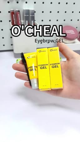 O'CHEAL 3D Eyebrow Gel Colorless Transparent Create Natural Eyebrows Quick-dry Waterproof Long-lasting Thick Full Eyebrow Makeup