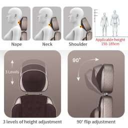 Upgrade Electric Massage Chair Full Body Kneading Neck Back Waist Leg Infrared Heating Vibration Shiatsu Cushion Seat Relaxation