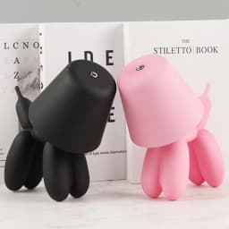 High Quality Puppy Table Lamp, Tri-Colour USB Light, Rechargeable, for Bar Table, Hotel Decoration, Night Light