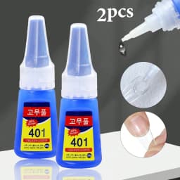 1/2/6pcs 20g Super Strong Nail Glue For False Nails Soft Nail Tips Gel Quick Drying,Suitable For Nail Art Beginners Adhesive Gel