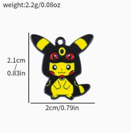 5pcs cartoon anime Charm for Jewelry Making Enamel Necklace Keychain Phone Pendant Diy Accessories Alloy Metal Gold 