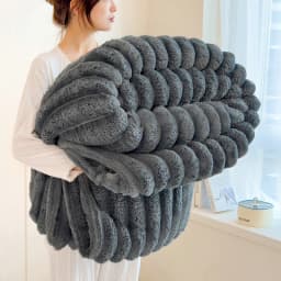 Imitation Rabbit Velvet Autumn Bed Blanket or Blanket and Pillowcase Soft Warmth Winter Sofa Blankets for Throw Lap Blanket Nap