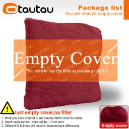 OTAUTAU 2/3/4ft Fluffy Faux Fur Bean Bag Cover Pouf Beanbag Cover DD003【No Filler Inside!You Need To Buy Filler Yourself】