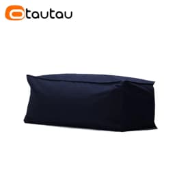 OTAUTAU Outdoor Waterproof Oxford Chaise Lounge Pouf Cover No Filler Garden Beach Camp Beanbag Sofa Bed Puff Salon Ottoman SF062