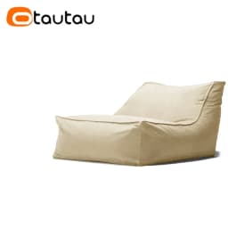 OTAUTAU Outdoor Waterproof Oxford Chaise Lounge Pouf Cover No Filler Garden Beach Camp Beanbag Sofa Bed Puff Salon Ottoman SF062