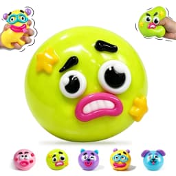 Curiosities Dog Face Swap Squishy Toy Popular Smushers Squishy Soft Moldable Cute Slow Rise Squeeze Toy Relaxing Sensory Anxie