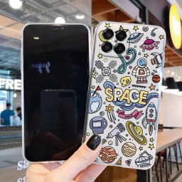 For Samsung Galaxy M33 5G Case Cover Cute Butterfly Flowers Protective Phone Case For Samsung M14 M15 M54 M55 M34 Transparent