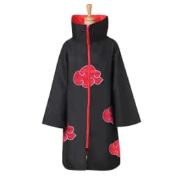 Akatsuki Uchiha Tobi Obito Akatsuki Cosplay Costume Cloak Mask Halloween Man Woman Cosplay Costume Headband Accessories