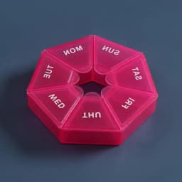 1Pcs Pill Case Plastic 7 Days Tablet Candy Box Portable Storage Tablet Holder Travel Organizer Pill Dispenser Container
