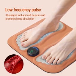 3D Smart Foot Massage Pad Feet Massager Improve Blood Circulation Relax Muscles Slim Legs Foot Pad Rechargeable