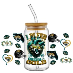 Rugby Enthusiast Sticker 16oz UV DTF 3D Sticker Decals Waterproof Wraps Glass Can Cups Creative Craft DIY Sports Lover Gift