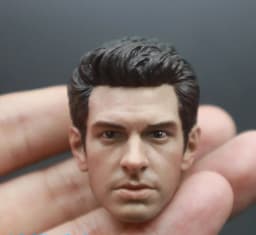 1/6 Scale US Soldier Head Sculpt - Sci-Fi Film Hero/Villain - Painted Head Model Kit for 12in Action Figures Toys