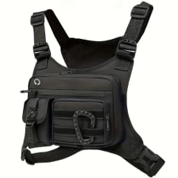Tactical Outdoor Chest Bag Unisex Running Cycling EDC Vest Workouts Sports Chest Pack Rig for Men And Women