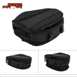 Motorcycles Tail Bags Waterproof Rear Seat Bag Backpack Electric Dirt Bike Rain Cover Rider Pack Scooter Luggage Buckle Strap