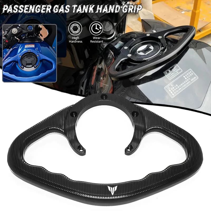 For YAMAHA MT-03 MT-07 MT-09 MT-10 MT-15 MT-25 MT09 MT03 Accessories Passenger Handgrips Hand Grip Grab Bar Tank Handle Armrest