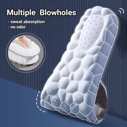 6PCS Massage Sports Insoles Super Soft Sport Insole for Feet Running Baskets Shoe Inserts Soles Arch Support Orthopedic Cushion