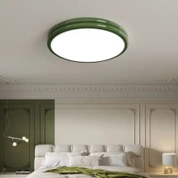 Modern Flat Ceiling Light Chandelier for Living Dining Room Bedroom Down Lighting