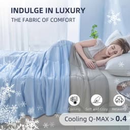 New Wave Pattern Cool Summer Blanket Natural Coolness Qulited Duvet Cooling Sensation Comforter Well-vetilated Queen King Quilt