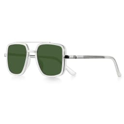 CRIXALIS Polarized Sunglasses For Men Classic Vintage Metal Frame Driving Pilot Fishing Anti-reflective Sun Glasses Shade UV400