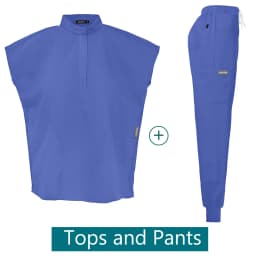 Scrubs Uniforms Sets Medical Nursing Hospital Working Clothes Solid Color Surgical Gowns Breathable Scrub Top Joggers Pants Suit