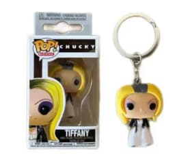 FUNKO TIFFANY CHILD'S PLAY Chucky V for Vendetta Pennywise Scream GhostFace Pocket Pop Keychain Collection Model Kids Toys