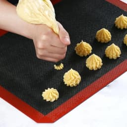 Cooking Sheet Mesh Baking Sheet Bread Mat Baking Mat Oven Sheet Heat Resistant Food Grade Silicone Bread Mat