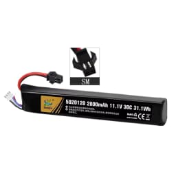Water Gun Airsoft LiPo Battery 3S 11.1V 2800mAh 5020120 T/Small Tamiya Plug for Airsoft BB Air Pistol Electric Toys Guns Parts