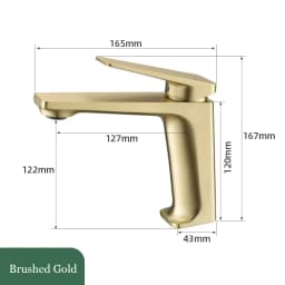 Basin Faucet Modern Black Bathroom Mixer Sink Tap Brushed Gold/Gunmetal/Chrome Wash basin Faucet Hot and Cold Sink Faucet New