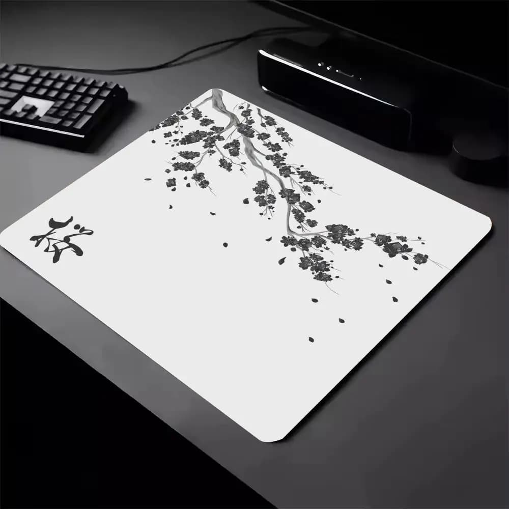 Japan Cherry Blossom 22X18 40X45 Game Small Mousepad Computer Sakura Desk Mat Table Keyboard Pad Laptop Cushion Non-slip Deskpad
