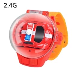 Children RC Car Mini Watch Toys With LED Lights 2.4GHz RC Car Toy Watch Rabbit Crab Racing Toys RC Car Girls Boys Birthday Gift