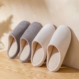 Soft Fluffy Silent Slippers Women Men Couple Non-slip Comfortable Indoor House Flats Slides Home Shoes